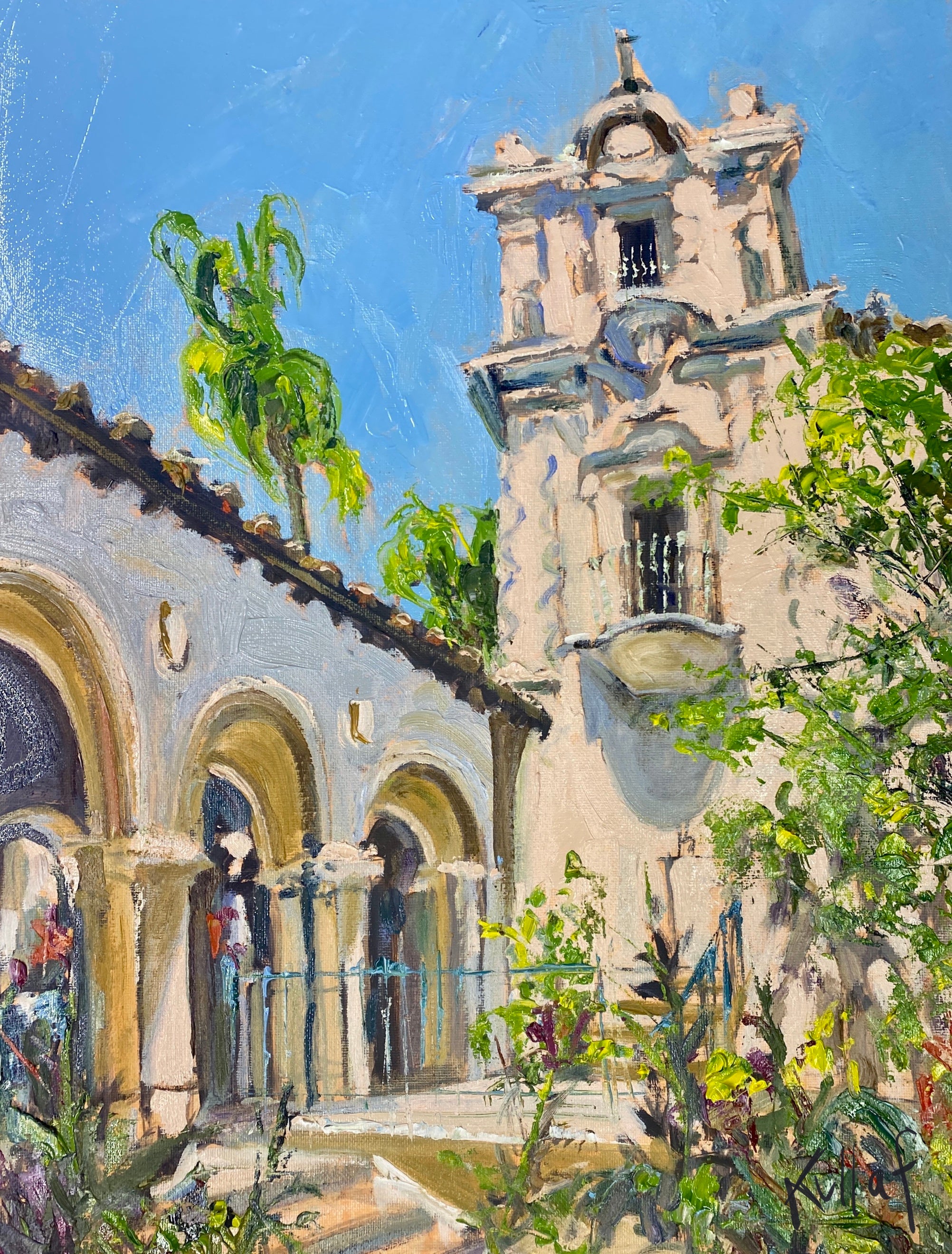 San Diego Oil Paintings Anne Kullaf